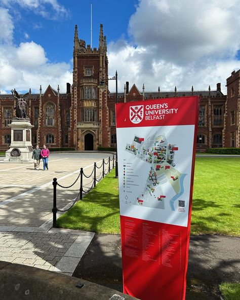 Queen’s University Belfast #uk #belfast #queensuniversity Queens University Belfast, Queens University, Queen's University, Gap Year, Colleges And Universities, Belfast, I Got This, Dream Life, Vision Board