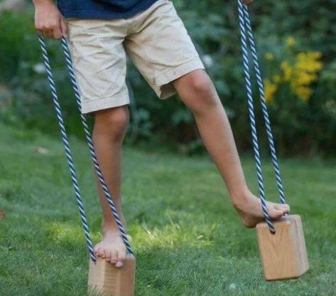 60 Woodworking Projects for Kids - ManMadeDIY Kids Woodworking Projects, Advanced Woodworking Plans, Wood Projects For Kids, Carpentry Projects, Woodworking Projects For Kids, Woodworking For Kids, Popular Woodworking, Woodworking Jigs, Stilts