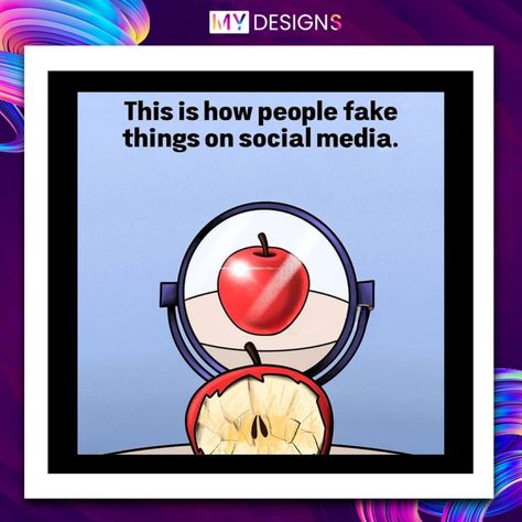 This is how people fake things on social media. But remember, authenticity always shines brighter than any filter or facade. Be real, be you, and let your genuine journey inspire others. #authenticitymatters #realliferealyou #socialmedia #shine #inspiration #mydesigns Fake Life, Retro Disney, Always Shine, Fake People, Be Real, Inspire Others, Social Media Post, Filter, Social Media