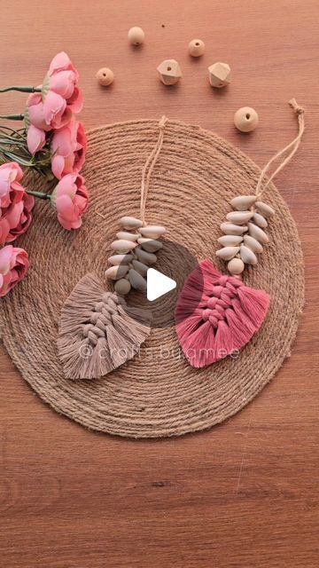 Random Ideas, Something Beautiful, Macrame, Shells, Charms, Turn Ons, On Instagram, Instagram, Macramé