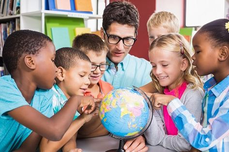 Child Development, Child Growth, Child Learning Learn Geography, Diversity In The Classroom, Geography Lessons, Language Development, Early Education, School Library, In The Classroom, At School, The Classroom