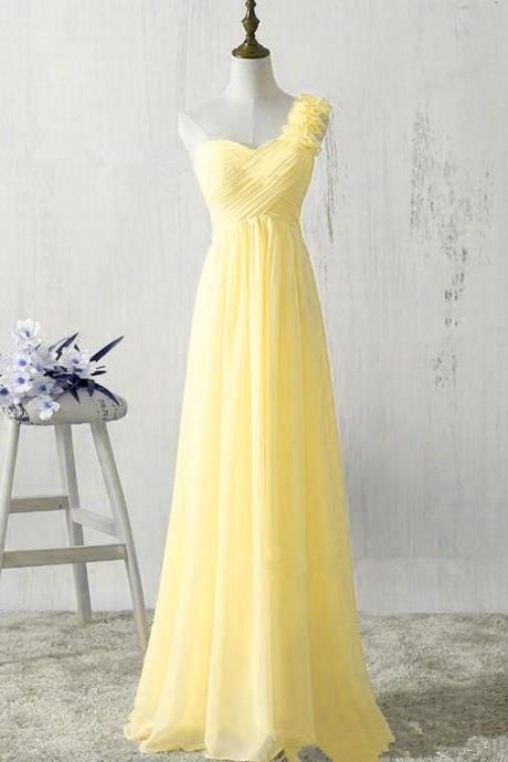 Yellow Bridesmaid Dress, Yellow Party Dresses, Neon Prom Dresses, Yellow Wedding Dress, Yellow Bridesmaid, Bridesmaid Dresses Long Chiffon, Yellow Bridesmaid Dresses, Maid Of Honour Dresses, Yellow Bridesmaids