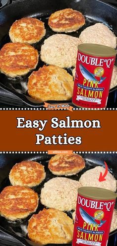 Relish in the simplicity and deliciousness of Salmon Patties, an easy-to-make dish that's both nutritious and satisfying. Made with tender, flaky salmon and bound with just the right amount of seasoning and breadcrumbs, these patties are golden on the outside and moist on the inside. Serve them with a side of greens or your favorite sauce for a quick, wholesome meal. #SalmonSimplicity #HealthyEats #PattyPerfection Old Fashioned Salmon Patties, Best Salmon Patties, Best Salmon, Flaked Salmon, Salmon Patties Recipe, Fried Salmon, Patties Recipe, Salmon Cakes, Salmon Patties