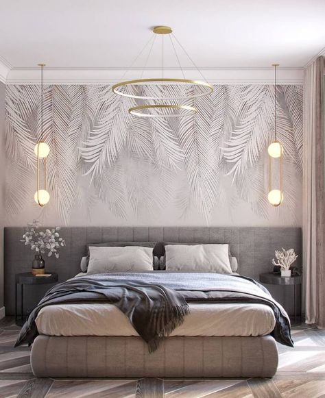 Gray and white bedroom ideas