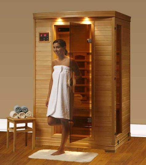 Ceramic Infrared Home Sauna Sauna Home, Sauna Therapy, 2 Person Sauna, Healing Center, Indoor Sauna, Sauna Accessories, Steam Bath, Sauna Room, Ceramic Heater