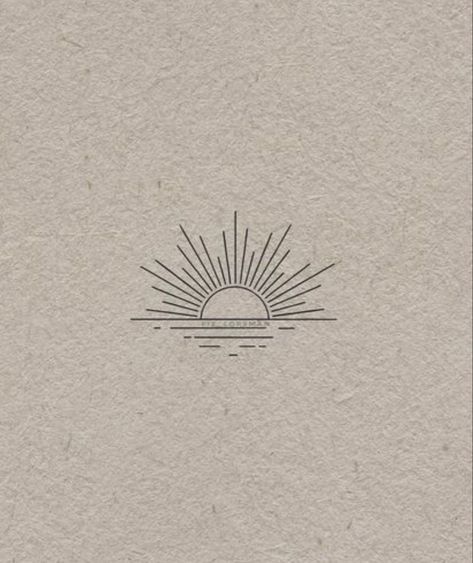 Fine Line Tattoo Ideas Western, Sunshine Tattoo Back Of Arm, Rising Sun Tattoos Men, Minimalistic Sunset Tattoo, Sunrise Tattoo Men, Sunset Tattoo Men, Mens Sun Tattoo, Sun Ocean Tattoo, Sunrise Tattoo Rising Sun