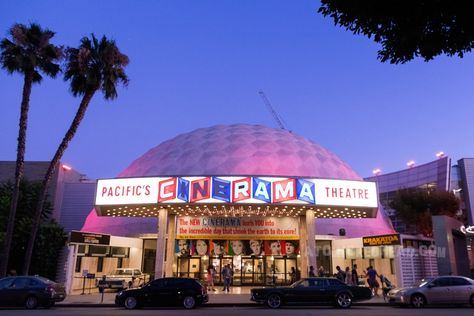 Cinerama Dome, Quentin Tarantino Films, Dead Malls, Tarantino Films, Los Angeles Hollywood, Portrait Shoot, Spaceship Earth, Red Baron, Movie Theaters