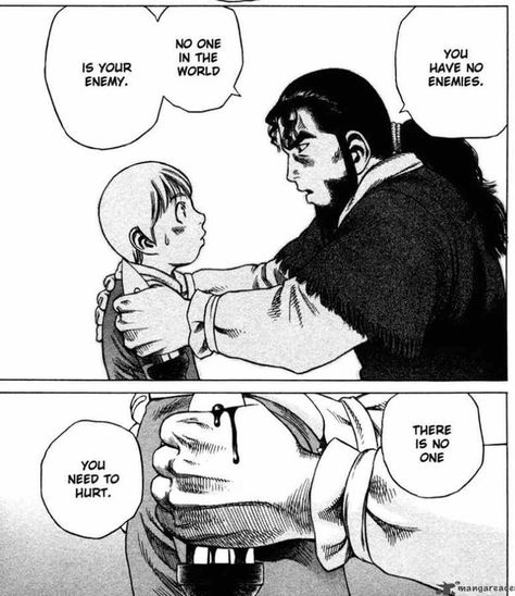 Vinland Saga: ‘No one is your enemy. You have no enemies at all.’ – A Bee Writes No Enemies, Tokyo Ghoul Pictures, Vinland Saga Manga, Saga Art, Conan Movie, Stoic Quotes, Vinland Saga, Wallpaper Animes, Viking Warrior