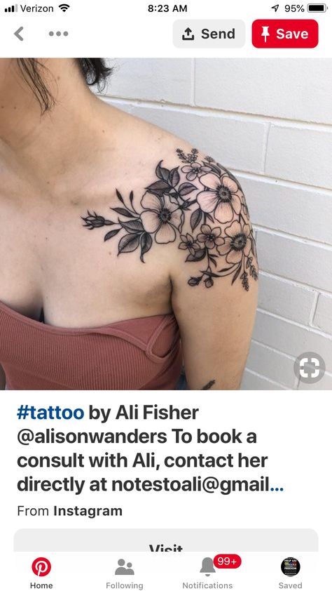 Poppy Tattoo Shoulder, Cap Sleeve Tattoos, Floral Shoulder Tattoo, Lace Skull Tattoo, Top Of Shoulder Tattoo, Classy Tattoos For Women, Shoulder Cap Tattoo, Shoulder Tats, Sunflower Tattoo Sleeve