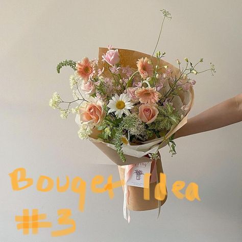 Bucket Flowers Aesthetic, Overgrown Wedding, Flower Boquettes, Aesthetic Bouquet Of Flowers, Aesthetic Greenhouse, Flower Bouquet Aesthetic, Flower Boquet, Boquette Flowers, Flowers Bouquet Gift