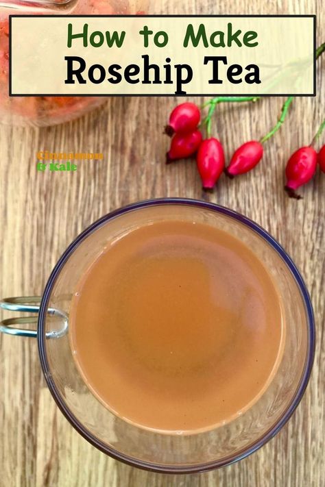 Glass cup rosehip tea with rosehips on wooden board Homemade Drinks Recipes, Rosehip Tea, Refreshing Summer Drinks, Healthy Coffee, Homemade Drinks, Healthy Homemade, Summer Drinks, Healthy Drinks, Smoothie Recipes