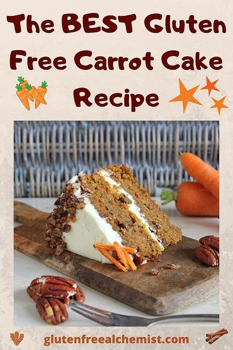 Carrot Cake With Almond Flour, Paleo Cake Recipes, Gluten Free Carrot Cake Recipe, Sugar Free Carrot Cake, Paleo Carrot Cake, The Best Carrot Cake, Gluten Free Carrot Cake, Easy Gluten Free Desserts, Best Carrot Cake