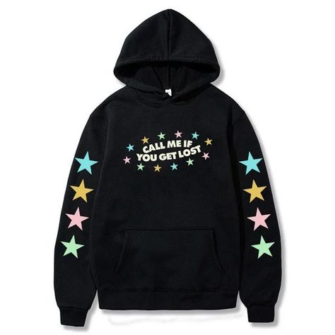 Tyler The Creator Call Me If You Get Lost Hoodie Long Sleeve Sweatshirts Women Men's Clothes - Walmart.com Cute Outfits Hoodies, Streetwear Hoodie Design, Couple Christmas Presents, Tyler The Creator Hoodie, Hoodie Images, Aesthetic Hoodies, What I Want For Christmas, Accessories To Buy, Trendy Hoodies