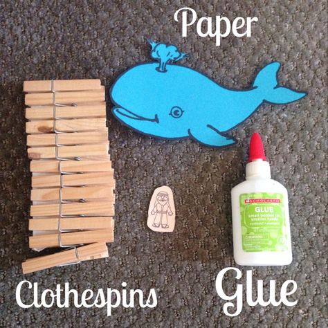 Diy Jonah And The Whale, Easy Jonah And The Whale Craft, Jonah And The Big Fish Activities, Craft For Jonah And The Whale, Preschool Jonah And The Whale Craft, Jonah And The Big Fish Craft Preschool, Jonah Preschool Craft, Jonah And Whale Craft, Jonah And The Fish Craft