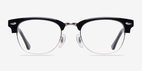 Browline Glasses Men, Mens Eyeglasses, Silver Eyeglasses, Horn Rimmed Glasses, Mens Eye Glasses, Glasses Frames Trendy, Classy Glasses, Browline Glasses, Men's Eyewear