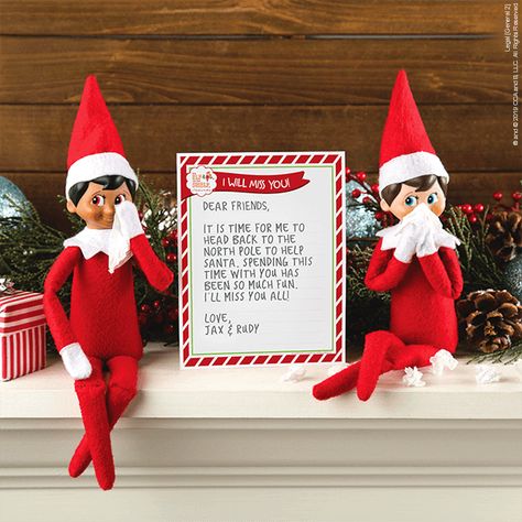 Teachers: Get Ideas to Inspire Your Classroom Scout Elf | The Elf on the Shelf Elf On Shelf Letter, Introduction Ideas, Elf Goodbye Letter, Goodbye Letter, Elf Letters, Awesome Elf On The Shelf Ideas, Free Printable Stationery, Elf Antics, Elf Fun