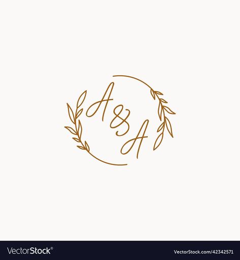 Aa Wedding Logo, Wavy Hair Method, Wedding Initials Logo Design, Event Logo Design, Curly Products, Wedding Initials Logo, Simple Wedding Cards, Wedding Card Frames, Initials Logo Design