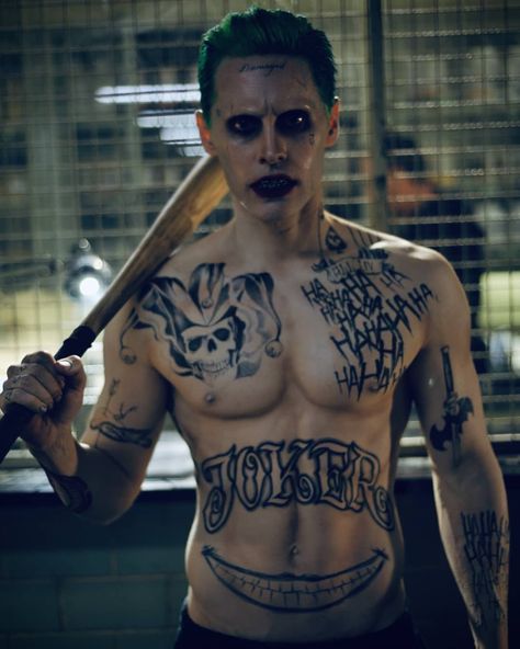 Joker 2016, Joker Y Harley Quinn, Jared Leto Joker, Leto Joker, Harley And Joker Love, Joker Halloween, Joker Makeup, Der Joker, Joker Costume