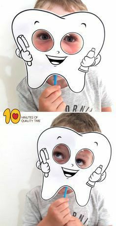 Tooth Activity For Preschool, Tooth Activities For Preschool, Tooth Craft, Teeth Craft, Tooth Preschool, Dental Health Preschool Crafts, Dental Health Crafts, Dental Health Week, Dental Health Preschool