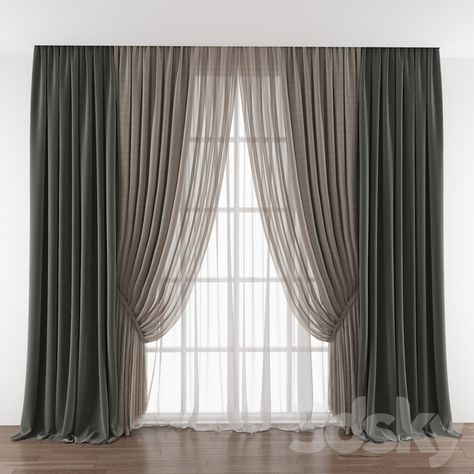 Classic Curtains Living Room, Diy Bay Window Curtains, Beige Curtains Living Room, Luxury Curtains Living Room, Curtain Designs For Bedroom, Curtains Living Room Modern, Classic Curtains, Window Curtains Living Room, Brown Curtains