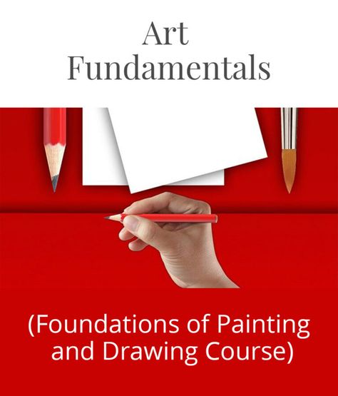 - Foundations Of Visual Arts, Fundamentals Drawing, Painting Essentials, Art Fundamentals, Painting And Drawing, Drawing Course, Drawing And Painting, 3d Drawings, Learn Art