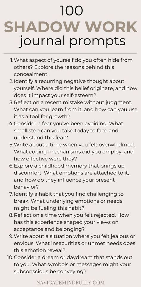 Discover the power of shadow work with these engaging journal prompts. These guided questions will challenge you to face your inner darkness, leading to profound personal growth and improved self-awareness. Shadow Work Journal Prompts Abandonment, Shadow Self Questions, Shadow Work Prompts For Healing, Prompts For Healing, Shadow Work Prompts, Shadow Work Journal Prompts, Work Journal Prompts, Inner Darkness, Shadow Work Spiritual