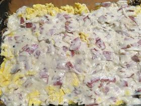 Recipes Using Dried Beef, Chipped Beef Casserole, Dried Beef Casserole, Scrambled Egg Casserole, Dried Beef Recipes, Breakfast For Company, Creamed Chipped Beef, Creamed Beef, Dried Beef