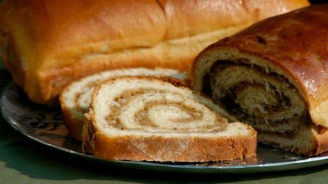 Canned Milk, Ohio Recipes, Nut Roll, Nut Rolls, Yeast Dough, Stick Butter, Powder Sugar, Polish Food, Mini Loaf