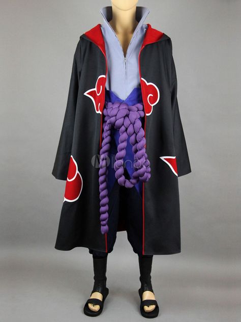 Akatsuki Outfit, Naruto Cosplay Female, Sasuke Uchiha Cosplay, Sasuke Akatsuki, Konoha Village, Naruto Costumes, Sasuke Cosplay, Naruto Akatsuki, Naruto Uchiha