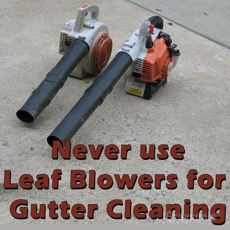 Never use Leaf Blowers for Gutter Cleaning - Grayson's Gutter Cleaning Melbourne Gutter Cleaning Hacks, Gutter Cleaning Tool, Roof Eaves, Diy Gutters, Gutter Cleaner, Roof Edge, Diy Leaves, Gutter Cleaning, Gutter Guard