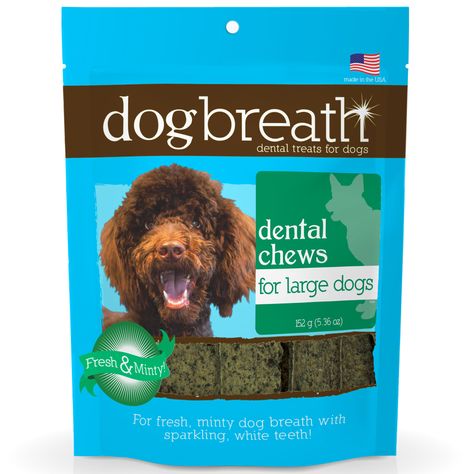 Dog Breath Dental Chews & Powder | Herbsmith Dog Breath Mints, Dog Breath Treats, Dog Dental Hygiene, Dental Routine, Tartar Teeth, Sea Algae, Dog Dental Treats, Dog Dental Chews, Dog Breath