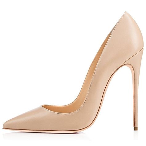 Amazon.com | Sammitop Women's Pointed Toe Evening Pumps Stiletto High Heels Slip-on Sexy Dress Shoes | Pumps Elegant Pumps, Design Moda, Womens Stilettos, Gowns Of Elegance, Shoes Pumps, High Heels Stilettos, Pump Sandals, Flat Boots, Slipper Boots