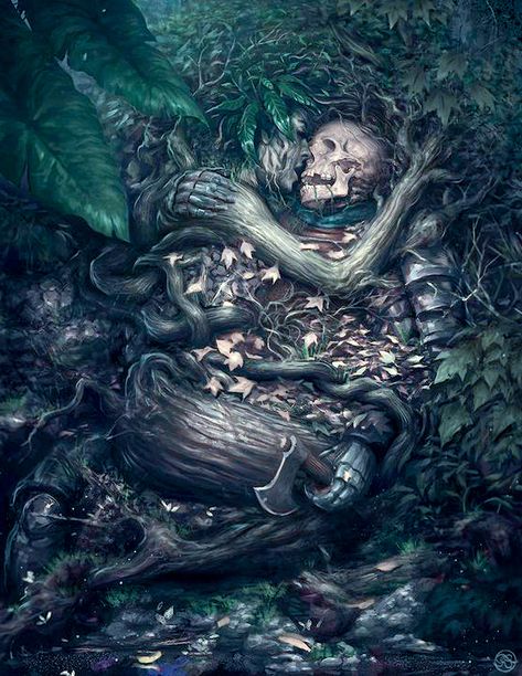 Ryan Lee, Fantasy Inspiration, Fantasy Landscape, Writing Inspiration, Fantasy World, Fantasy Creatures, Dark Art, In The Woods, Dark Fantasy