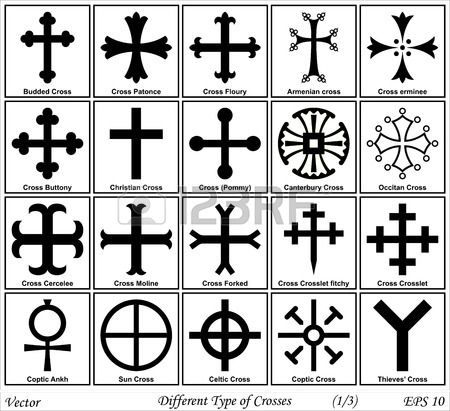 Types Of Crosses, Cross Tattoo Meaning, Celtic Cross Tattoos, Cross Symbol, Magic Tattoo, Cross Tattoo Designs, Cross Art, Symbols And Meanings, Symbol Tattoos