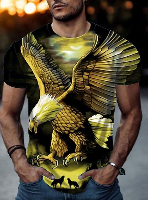 Plus Size Men Street Style, Animal Print T Shirts, Designer Sportswear, Sportswear Fashion, 3d Shirt, Mens Workout Clothes, Casual Sportswear, Tee Shirt Homme, Samoa