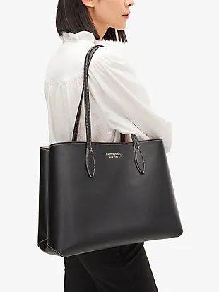 Women's Work Totes & Bags | Kate Spade New York Womens Work Tote, Short Long Dresses, Designer Party Dresses, Large Leather Tote Bag, Work Tote Bag, The Small Things, Kate Spade Totes, Kate Spade Tote Bag, Large Leather Tote