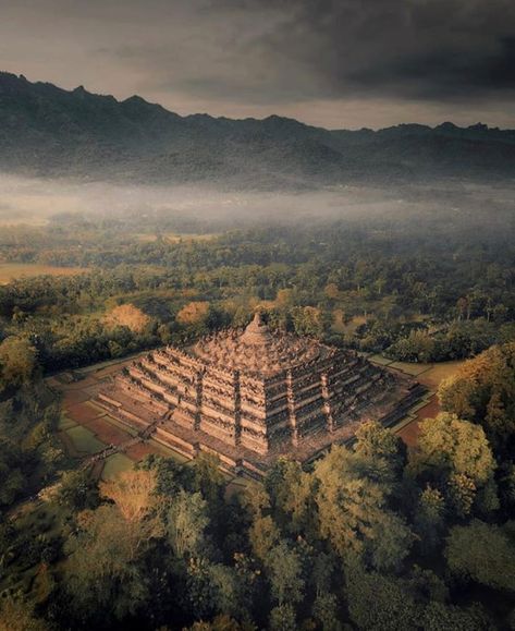 Borobudur Temple Borobudur Temple, Editing Photos, Central Java, Marketing Content, Buddhist Temple, Night Sky Photos, Historical Architecture, Lombok, Southeast Asia