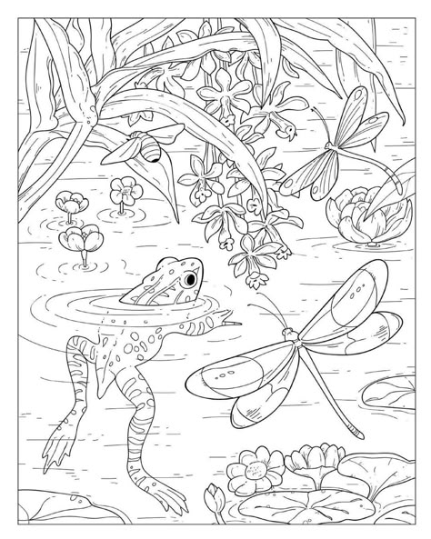 Teen Coloring Pages, Amazon Coloring Books, Black And White Coloring Pages, Simple Coloring Pages, Colour Pages, Coloring Pages Winter, Doodle Bug, Coloring Books For Kids, Detailed Coloring Pages