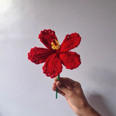 Crochet Hibiscus 🌺 DM to order💗🇮🇳 Please read the shop policy highlight before ordering!☺️ . . . #crochetshop #smallbusinessindia #crochetmumbai #crochetindia #crochetinspiration #crochethibiscus #hibiscus #crochetflowers [ crochet flowers , hibiscus , crochet india , crochet mumbai , small business india , crochet business , crochet shop , crochet decor , crochet accessories , crochet gifts , custom order , cute , aesthetic , home decor , accessories , gifts , gifting , fyp , explore ] Hibiscus Crochet, Business Crochet, Crochet Plants, Flowers Hibiscus, Accessories Crochet, Crochet Decor, Crochet Shop, Crochet Plant, Decor Crochet