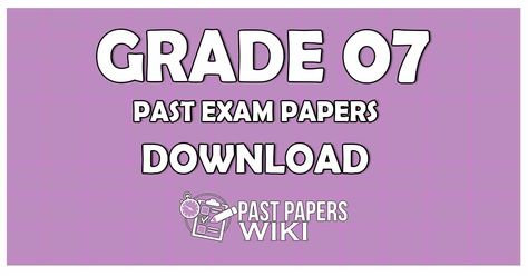 Grade 7 Past Papers – Past Papers Wiki English Past Papers, Maths Paper, Good Morning Wishes Gif, Test Exam, Past Exam Papers, Past Exams, Past Papers, Grade 7, Exam Papers