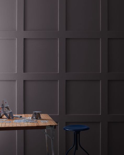 Plum Martini CSP-540 | Benjamin Moore Dark Plum Wall Color, Dark Purple Office Walls, Dark Plum Paint Color, Plum Accent Wall, Purple Grey Paint Color, Purple Wall Color, Grey Purple Paint, Dark Purple Paint, Dark Purple Wall