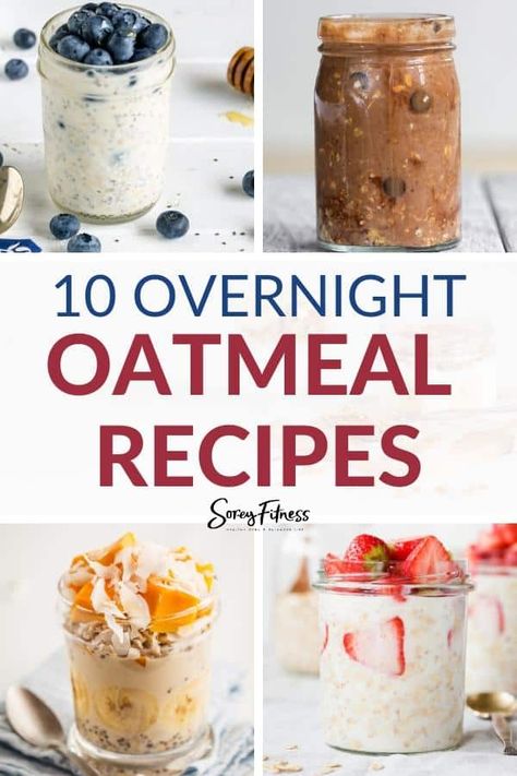 We share how to make 21 Day Fix overnight oats, as well as, our favorite recipes! These ideas will help you meal prep and make your mornings more enjoyable! Autumn Calabrese 21 Day Fix meal plan | Beachbody nutrition | breakfast ideas | 21 day fix breakfast using portion control containers #breakfast #21dayfix