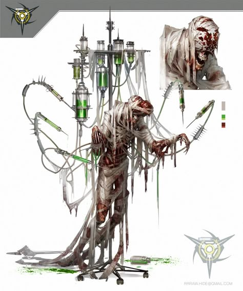 Mechanical Horror, Mechanical Monster, Bio Mechanical, Dnd Monster, Monster Ideas, Cool Monsters, Monster Concept Art, Fantasy Monster, Creepy Art