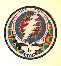 Grateful Deadhead, Your Face, Steal Your Face, Collage Scrapbook, Hippie Peace, Box Guitar, Face Design, Grateful Dead, Funky Art