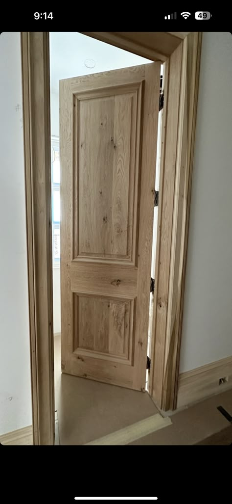 Knotty Alder Interior Doors, Wood Window Trim, Knotty Alder Doors, Italy Interior, Metal Barn Homes, Interior Door Styles, Oak Door, Doors Indoor, Pine Doors