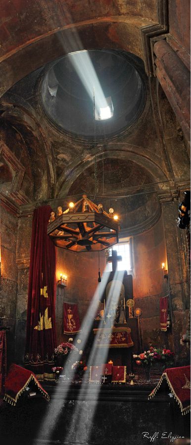 Worship, Ararat, Armenia.   Have always since I was a child that God is in those rays of sunlight! Armenian History, Armenian Culture, Western Asia, Azerbaijan, Cathedral Church, Armenia, Sacred Places, Place Of Worship, Eastern Europe