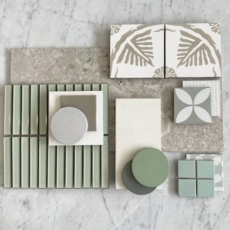 Flat Lay Mood Board, Bathroom Tiles Mood Board, Interior Flat Lay, Tile Flat Lay Ideas, Tile Flatlay, Tile Flat Lay, Kitchen Flat Lay, Flat Lay Interior Design, Tile Mood Board