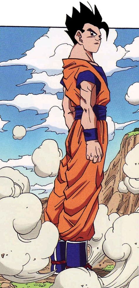 Mystic Gohan was probably one of the best comebacks any character in Z ever made. However, that burst in strength (and badassery) has since been wasted in the new series and even GT. I wish Gohan was cool again... Dragonball Art, Image Dbz, Ball Drawing, Dbz Art, Bd Comics, Z Arts, Dragon Balls, Dragon Ball Super Manga, Dragon Ball Wallpapers