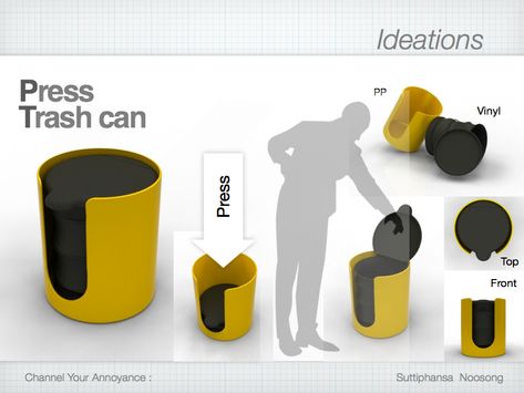 Dustbin Design Creative, Dubai Design Week, Waste Container, Trash Art, Presentation Design Template, Industrial Design Sketch, Kitchen Waste, Design Management, Box Packaging Design