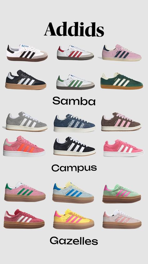 Adidas shoes #wishlist #cute #fyp #shoes #addids #campus #samba Cute Sambas, Cheap Adidas Shoes, Adidas Campus Shoes, First Day Of School Fits, Campus Shoes, Sambas Adidas, Shoes Wishlist, Campus Adidas, Cute Adidas